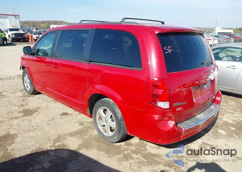 2012 Dodge Grand Caravan Sxt из США, поврежденный, VIN 2C4RDGCGXCR322250